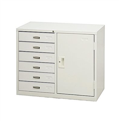 TK-6D單邊六抽屜鋼製公文櫃