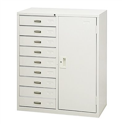 TK-9D單邊九抽屜鋼製公文櫃